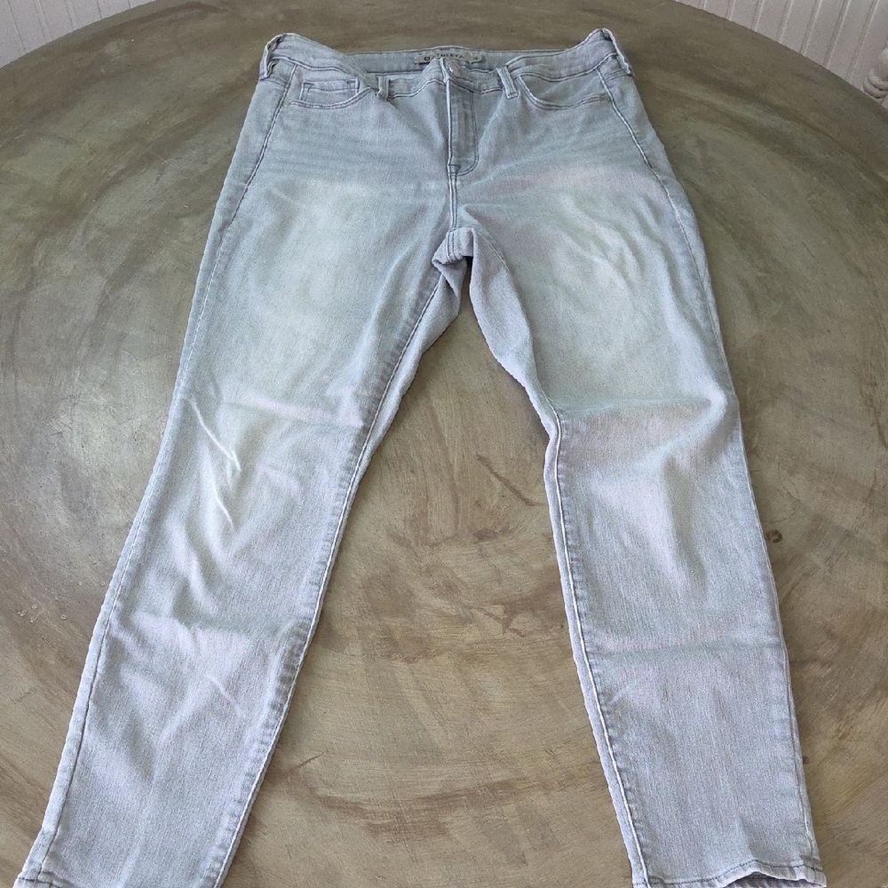 Athleta Women's Light Gray Skinny Jeans